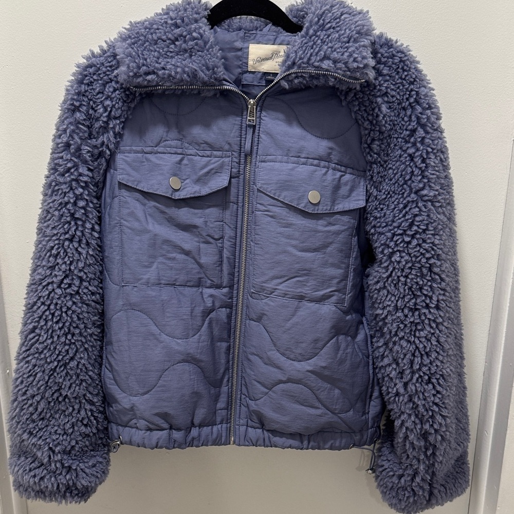 Universal Thread Lilac Teddy Jacket - Picture 4 of 12